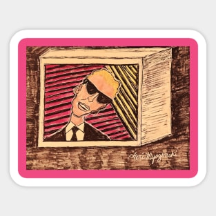 Max Headroom Sticker